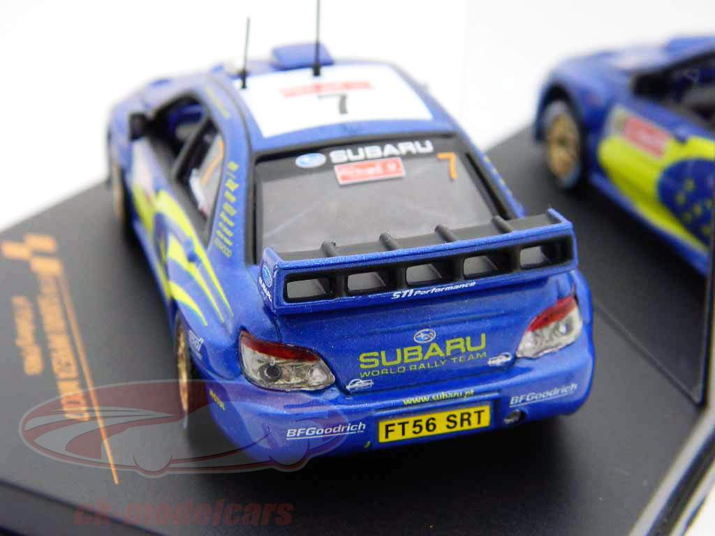 Subaru Impreza WRC07 N° 7 Solberg, Nils 2ème Rallye du Portugal 2007 1:43 Vitesse