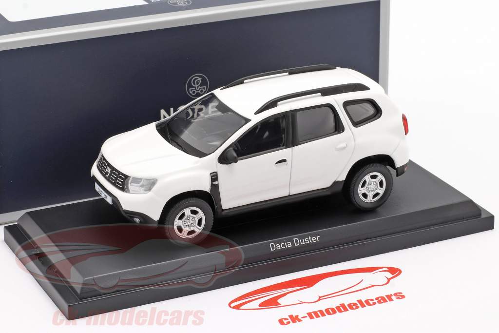 Dacia Duster Année de construction 2018 blanc 1:43 Norev