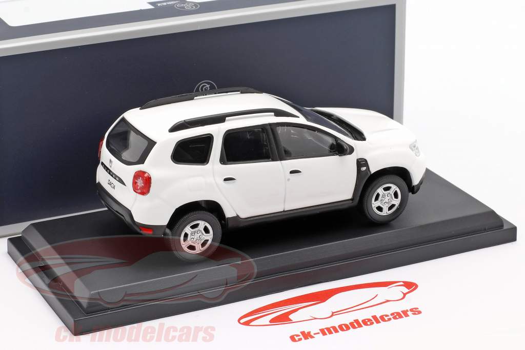 Dacia Duster Année de construction 2018 blanc 1:43 Norev