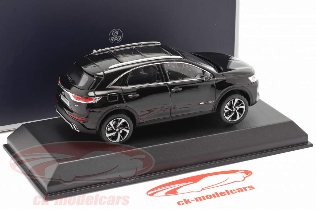 DS 7 Crossback 建設年 2017 黒 1:43 Norev