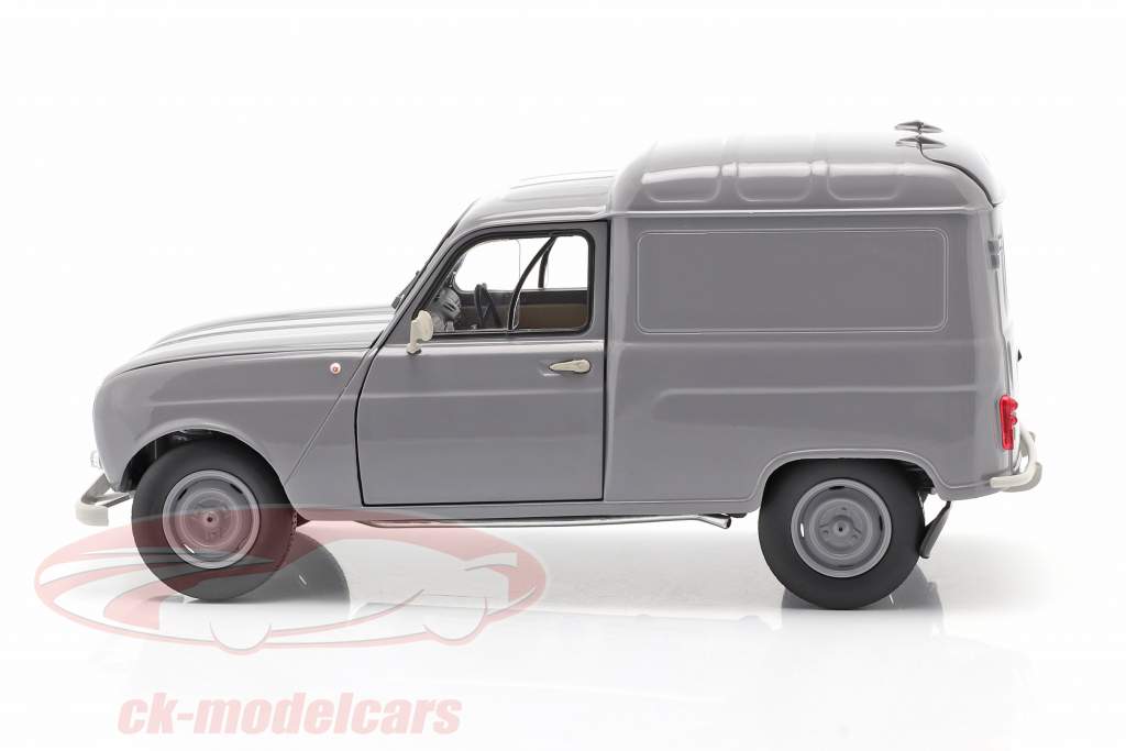 Renault 4 Fourgonnette Ano de construção 1965 cinzento 1:18 Norev
