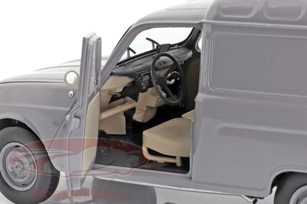 Renault 4 Fourgonnette Año de construcción 1965 gris 1:18 Norev