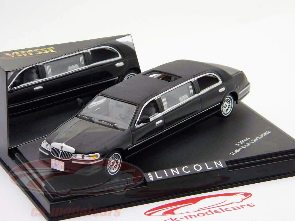 Lincoln town car stretch Limousine nero 1:43 Vitesse