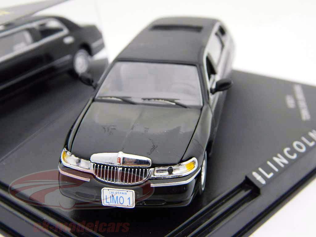 Lincoln town car stretch Limousine noir 1:43 Vitesse