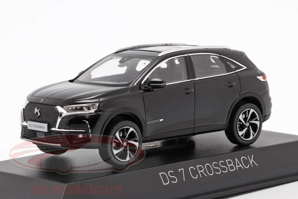 DS 7 Crossback 建設年 2017 黒 1:43 Norev