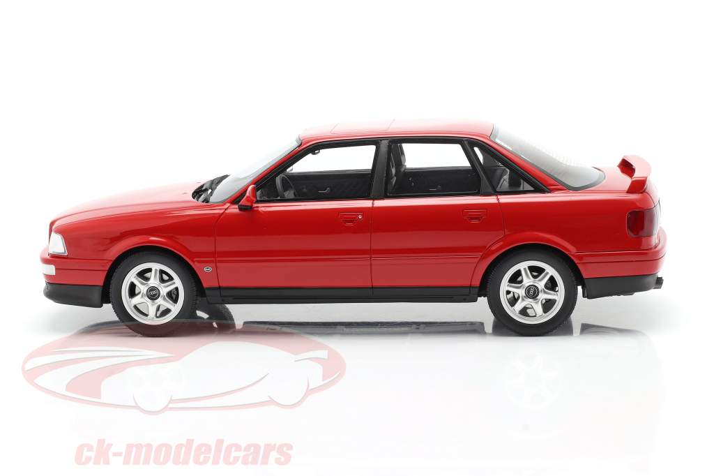 Audi 80 Quattro Competition anno 1994 laser rosso 1:18 OttOmobile