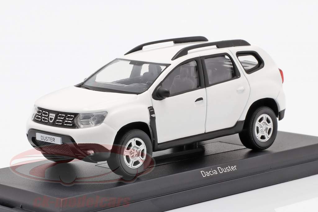 Dacia Duster Année de construction 2018 blanc 1:43 Norev