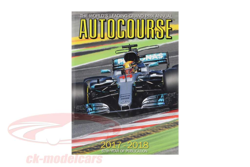 Libro: AUTOCOURSE 2017-2018: The World's Leading Grand Prix Annual (Inglés)