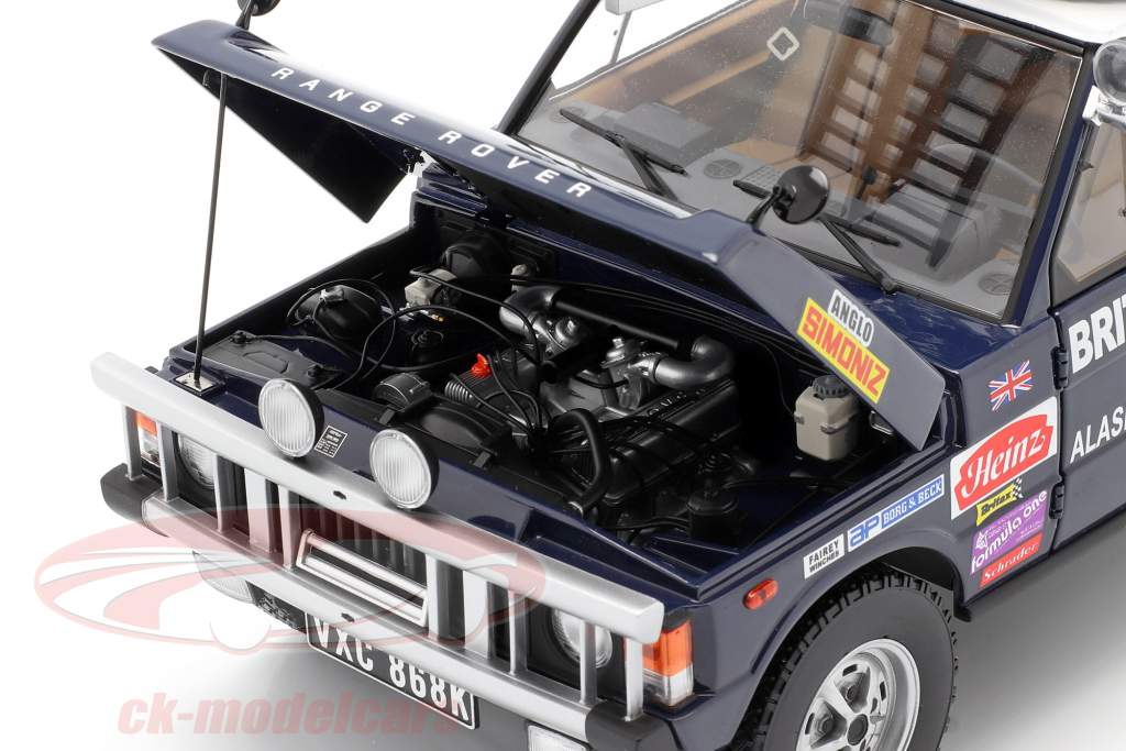 Land Rover Range Rover British Trans-Americas Expedition 1971-72 1:18 Presque réel
