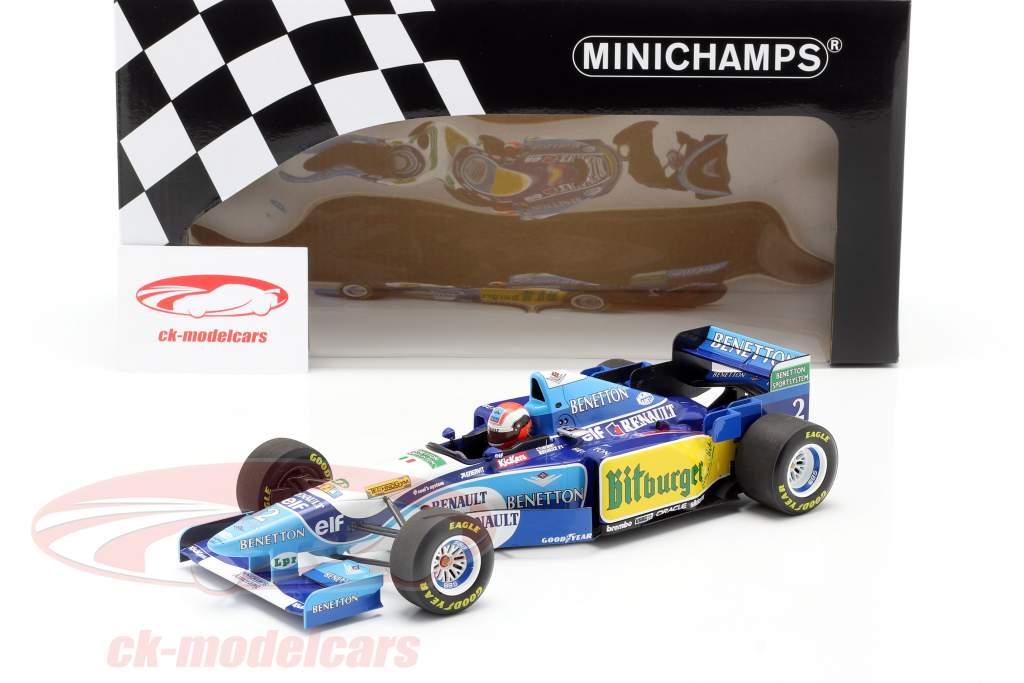 Minichamps 1:18 Johnny Herbert Benetton B195 #2 Winner