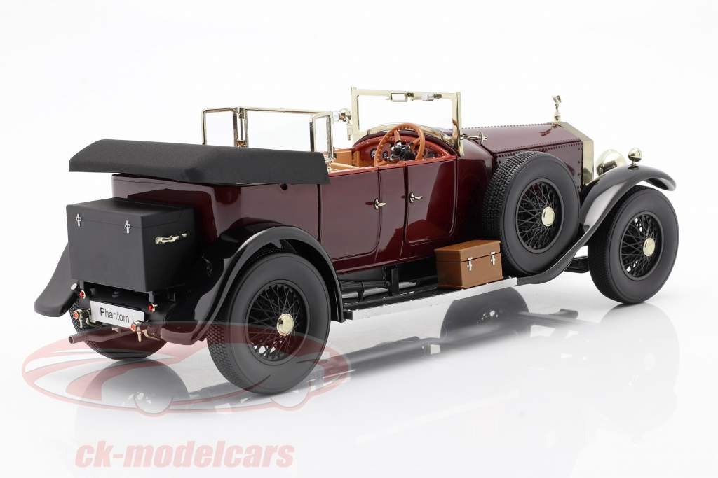Rolls Royce Phantom I Год постройки 1925-31 Бургундия красный 1:18 Kyosho