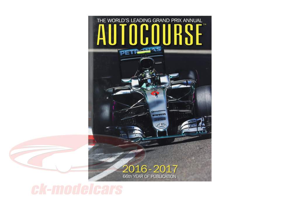 Libro: AUTOCOURSE 2016-2017: The World's Leading Grand Prix Annual (Inglés)