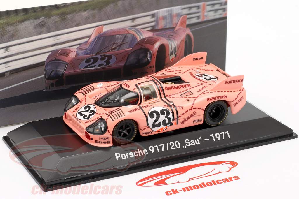 Porsche 917/20 så / Pink Pig #23 24h LeMans 1971 Kauhsen, Joest 1:43 Spark
