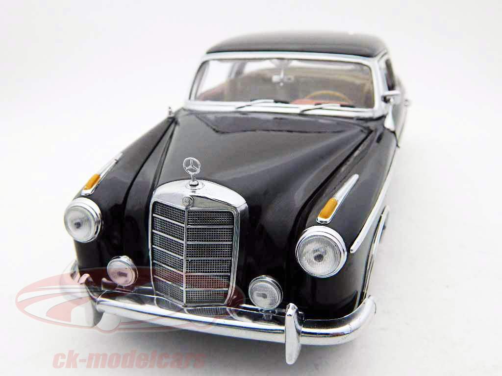 Mercedes-Benz 220SE Coupe 1958 nero, nero 1:18 SunStar
