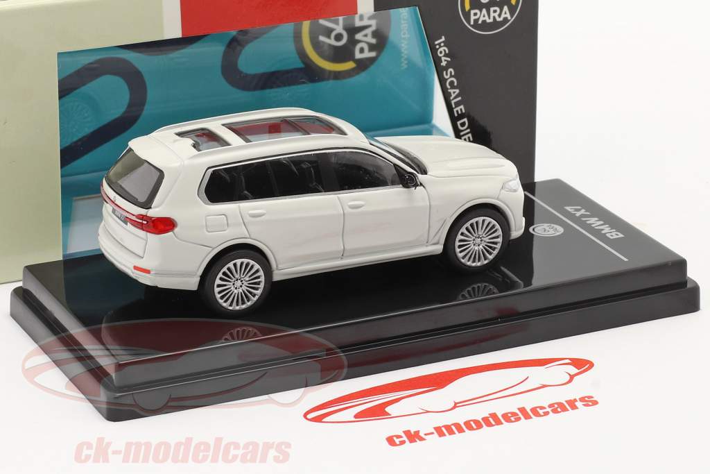 BMW X7 (G07) LHD Année de construction 2019 blanc 1:64 Paragon Models