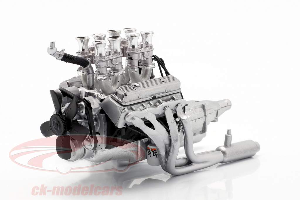 Geïnjecteerd 396 Big Block Chevrolet Motor and overdragen 1:18 GMP