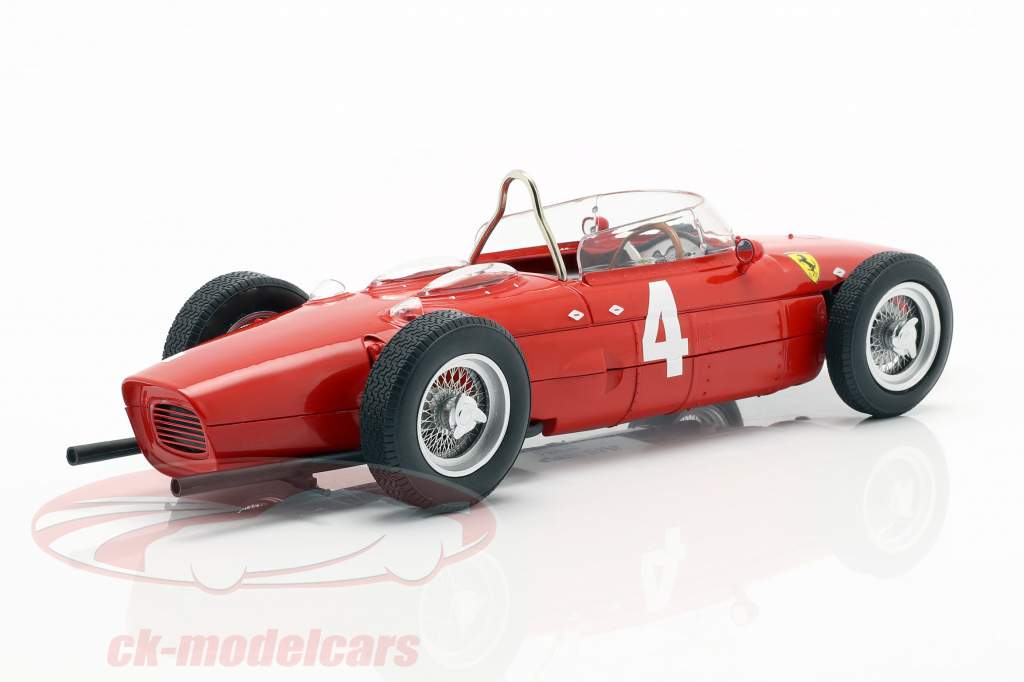 Graf Berghe v. Trips Ferrari 156 Sharknose #4 Sieger British GP F1 1961 1:18 CMR