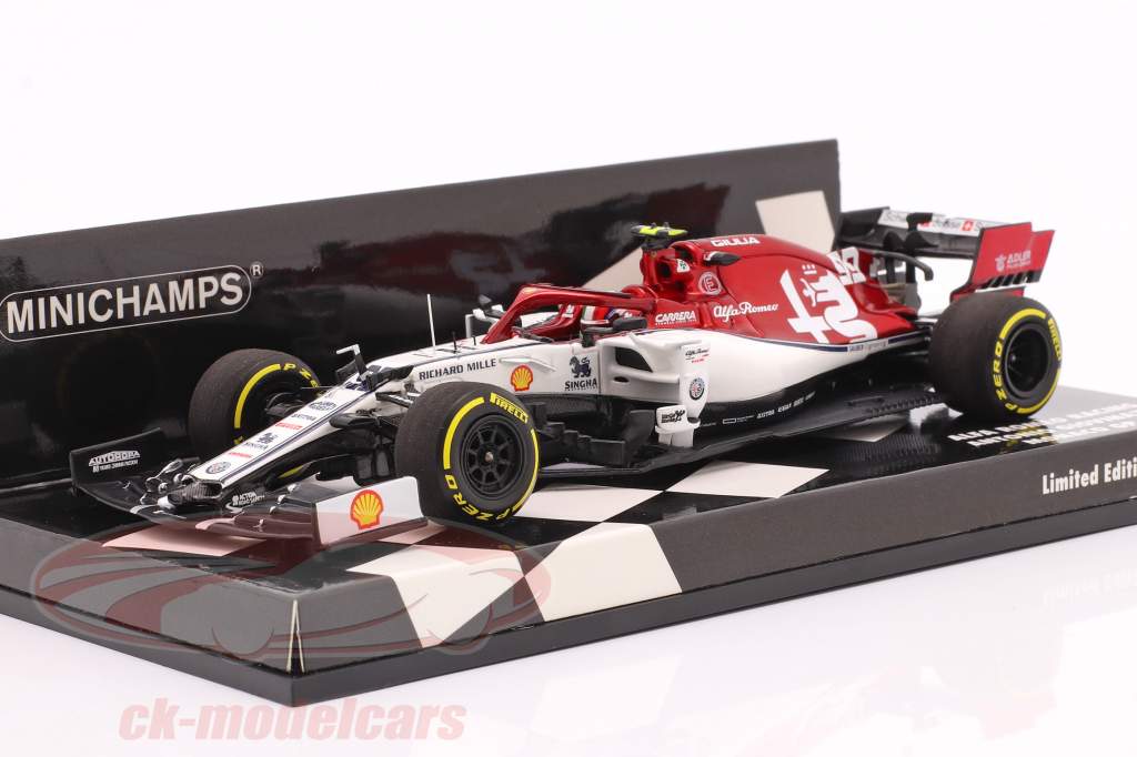 A. Giovinazzi Alfa Romeo Racing C38 #99 Monaco GP fórmula 1 2019 1:43 Minichamps