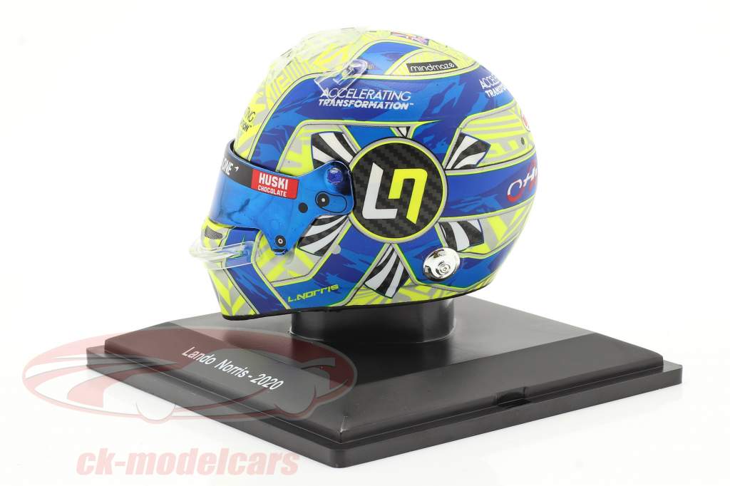 Lando Norris #4 McLaren F1 Team formula 1 2020 helmet 1:5 Spark