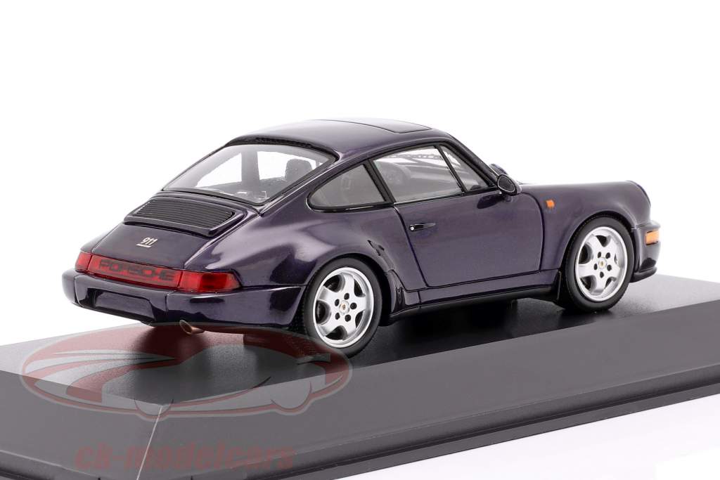 Porsche 911 Carrera 4 30 Anni 911 viola metallico 1:43 Spark