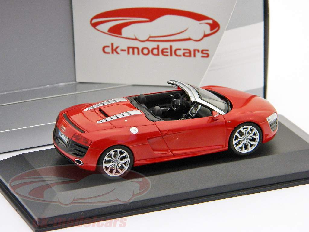 Audi R8 Spyder red 1:43 Schuco