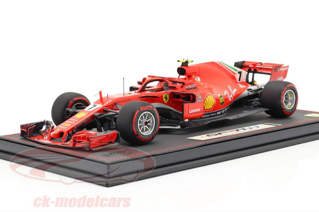 BBR Models 1:18 Kimi Räikkönen Ferrari SF71H #7 Canadian GP
