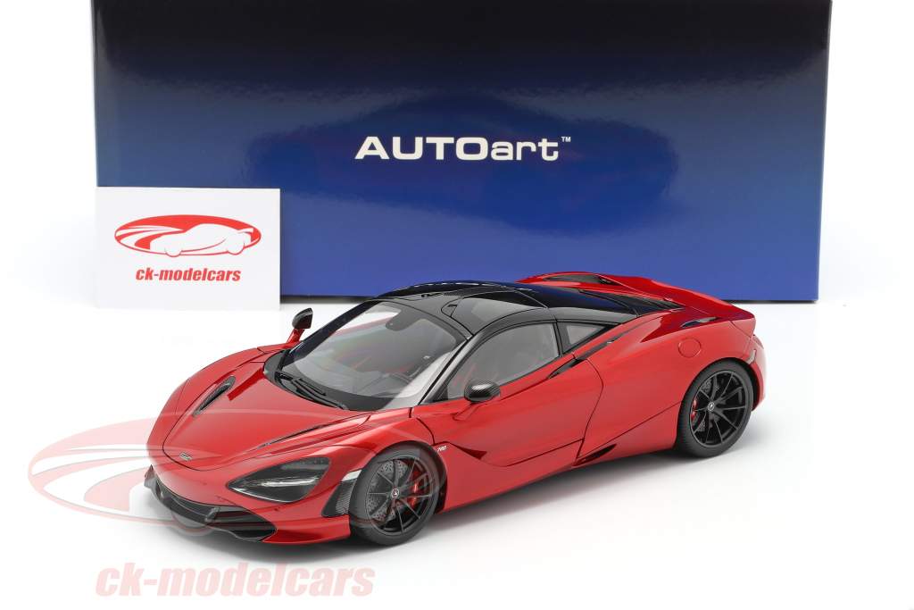 McLaren 720S Baujahr 2017 rot metallic 1:18 AUTOart