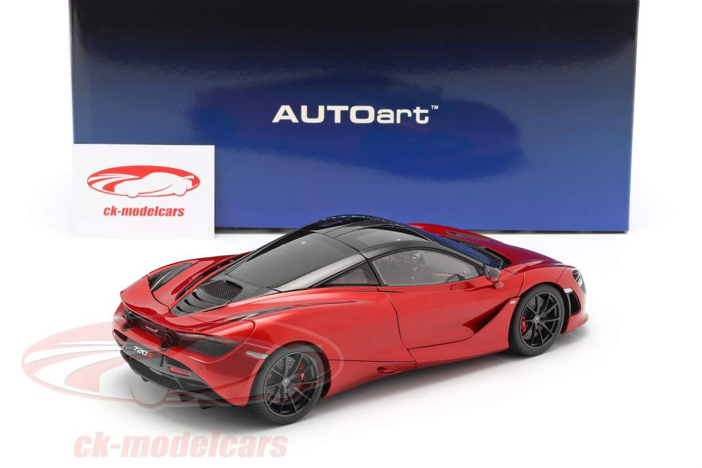 McLaren 720S year 2017 red metallic 1:18 AUTOart