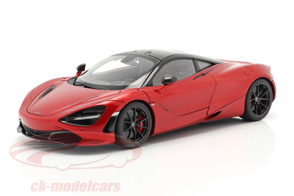 McLaren 720S Año de construcción 2017 rojo metálico 1:18 AUTOart