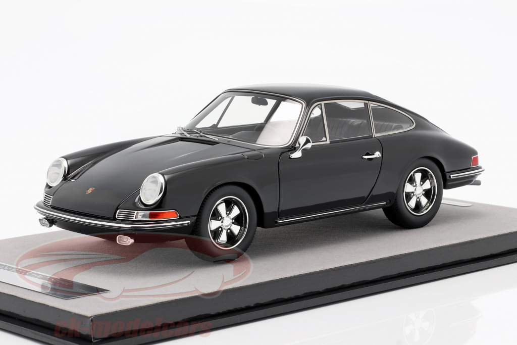 Porsche 911 S Street version 1967 black 1:18 Tecnomodel