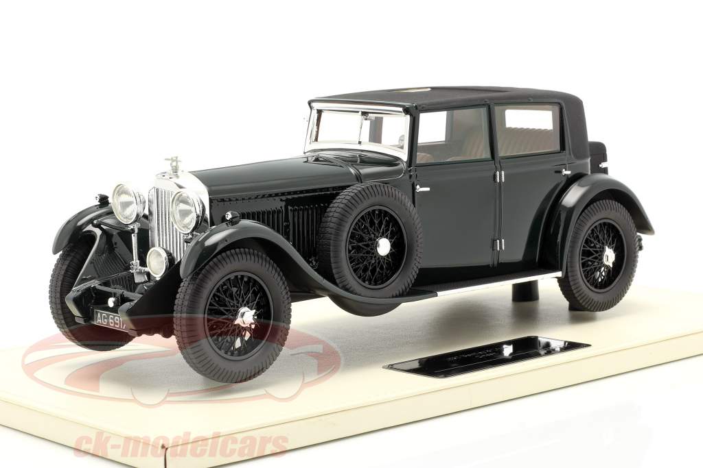 Bentley 8 Litre año 1930 verde 1:18 TrueScale