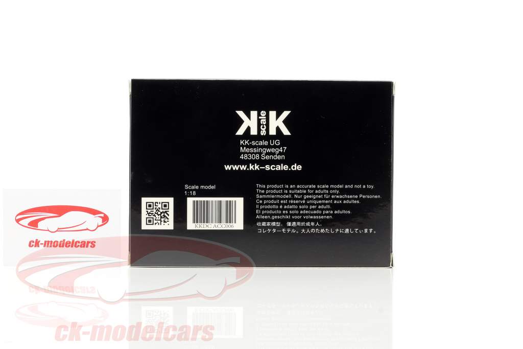 Ferrari Testarossa pneus e aros conjunto 1:18 KK-Scale