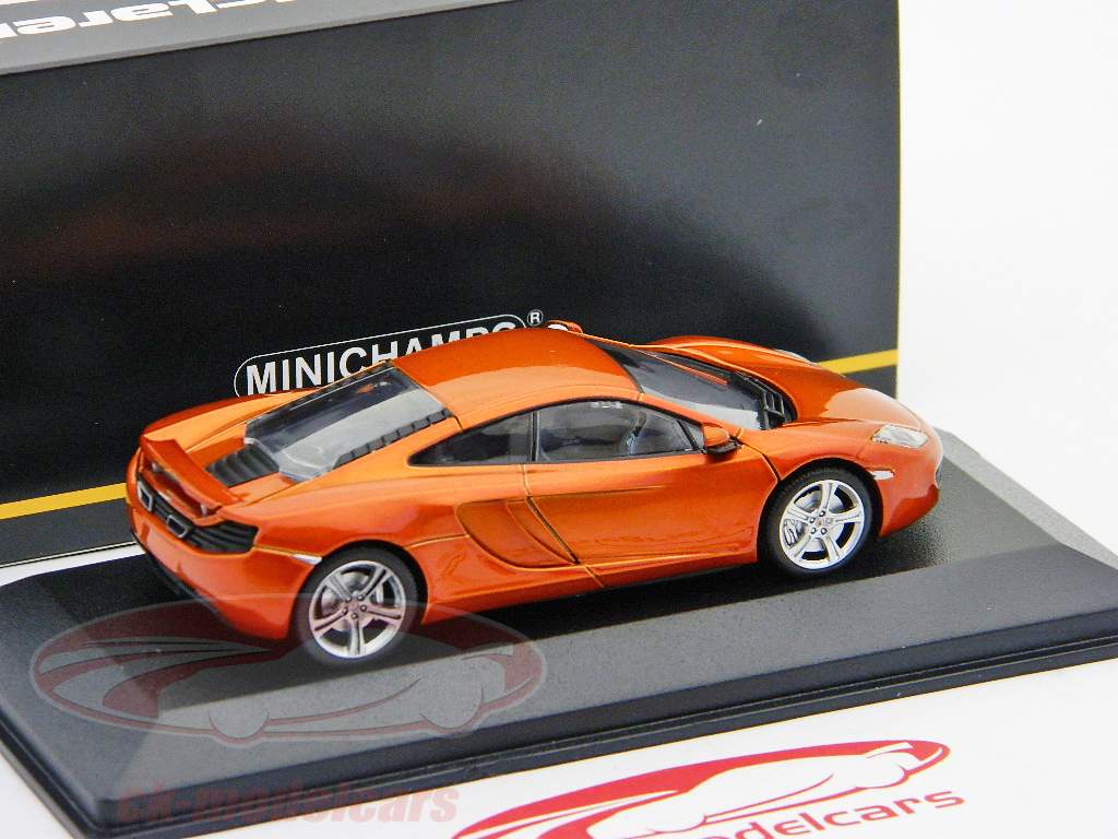 McLaren MP4-12C År 2011 appelsin metallisk 1:43 Minichamps