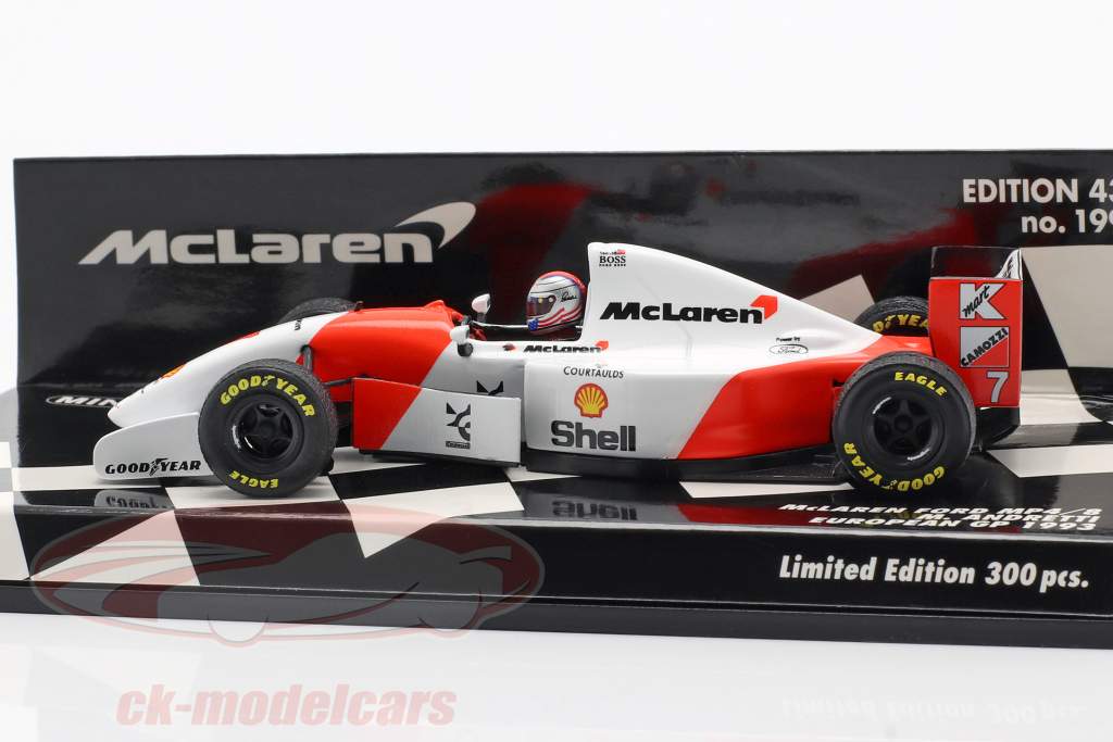 Michael Andretti McLaren MP4/8 #7 Europa GP F1 1993 1:43 Minichamps