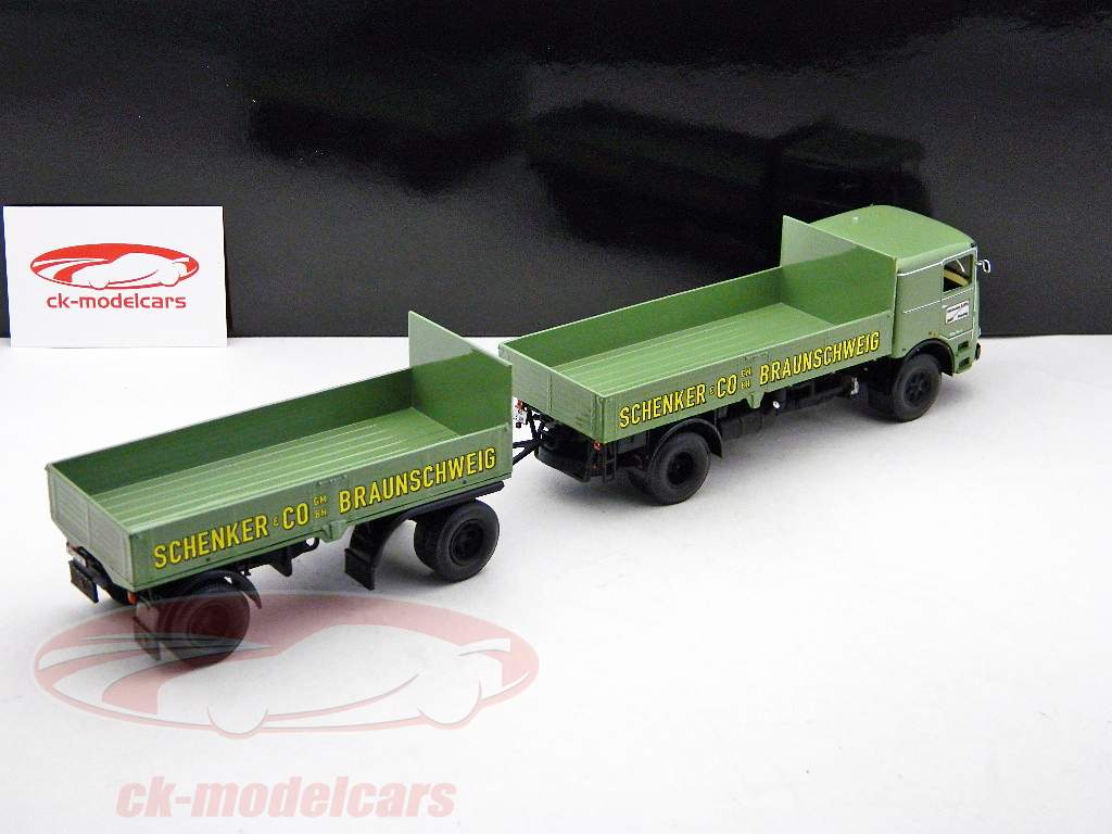Bussing LU11/16 Pritschenzug Schenker 1961 1:43 Minichamps