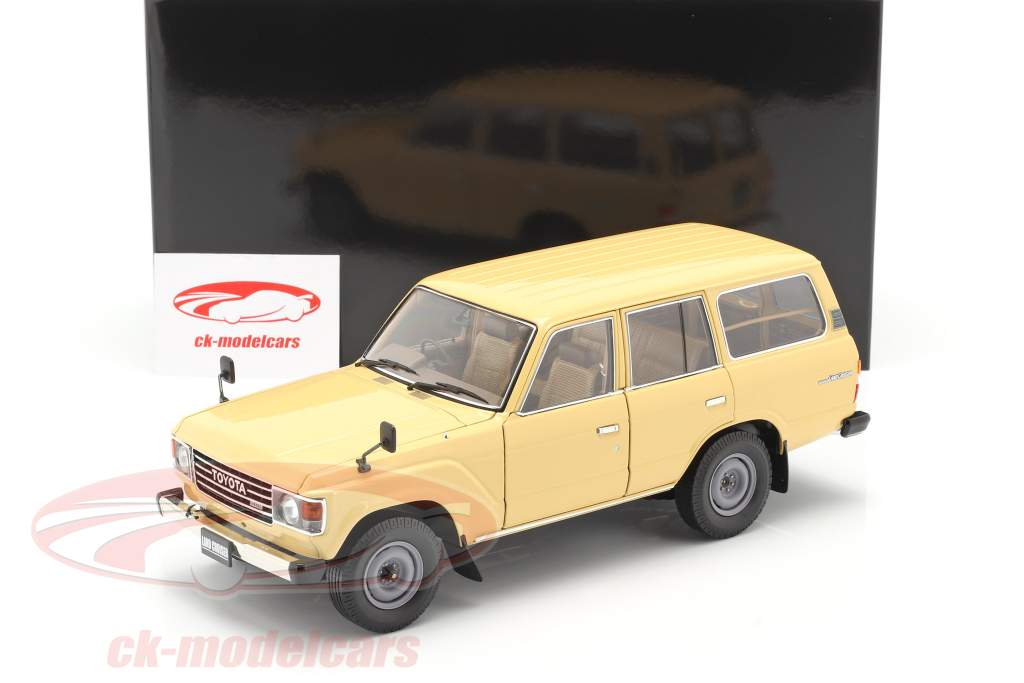 Kyosho 1:18 Toyota Land Cruiser 60 year 1980 beige 08956BE
