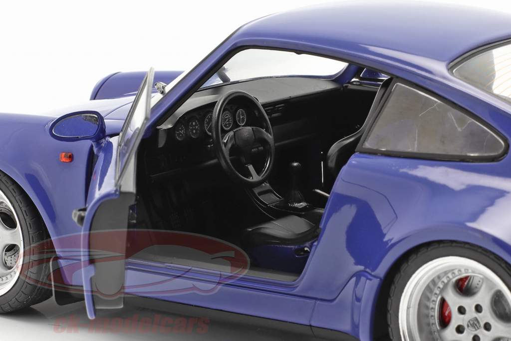 2辆 组 Porsche 911 Carrera RSR & Porsche 911 Carrera RS (964) 橙子 / 蓝色 1:18 Solido