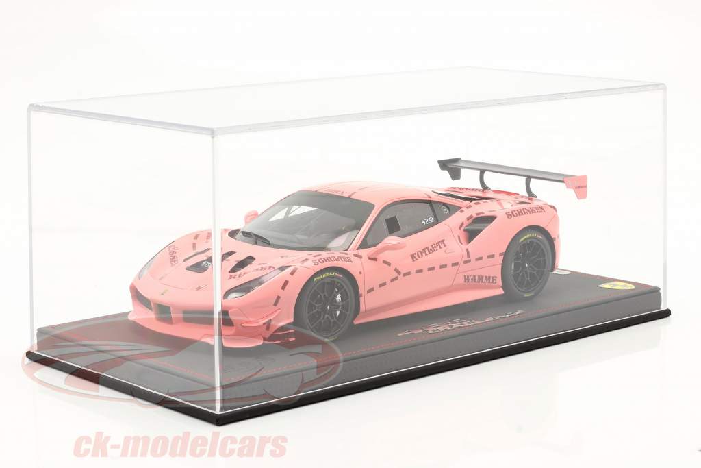 Acryl cubierta de escaparate para coches modelo en el escala 1:18 BBR