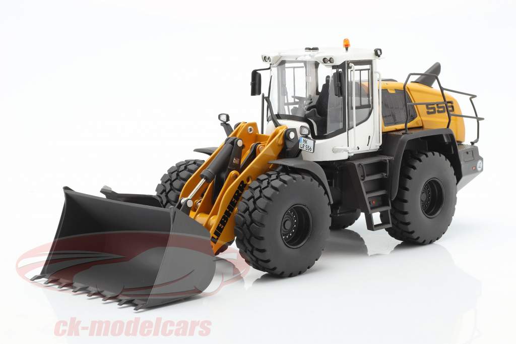 Liebherr Radlader L 556 XPower gelb / weiß / schwarz 1:32 Wiking