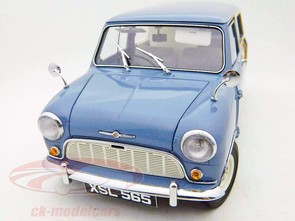 Morris Mini Traveller 1960 clipper blue 1:12 SunStar