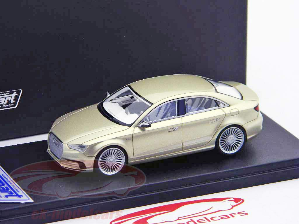 アウディA3コンセプトカーの上海モーターショー2011ゴールドメタリック1時43 LookSmart社