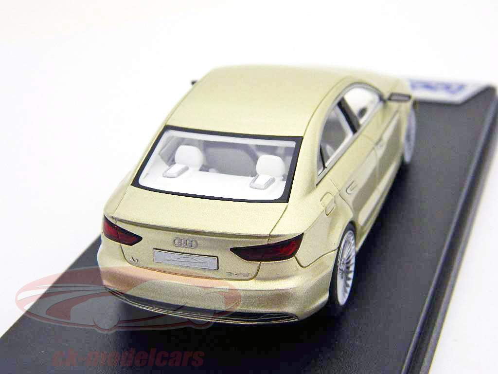 アウディA3コンセプトカーの上海モーターショー2011ゴールドメタリック1時43 LookSmart社