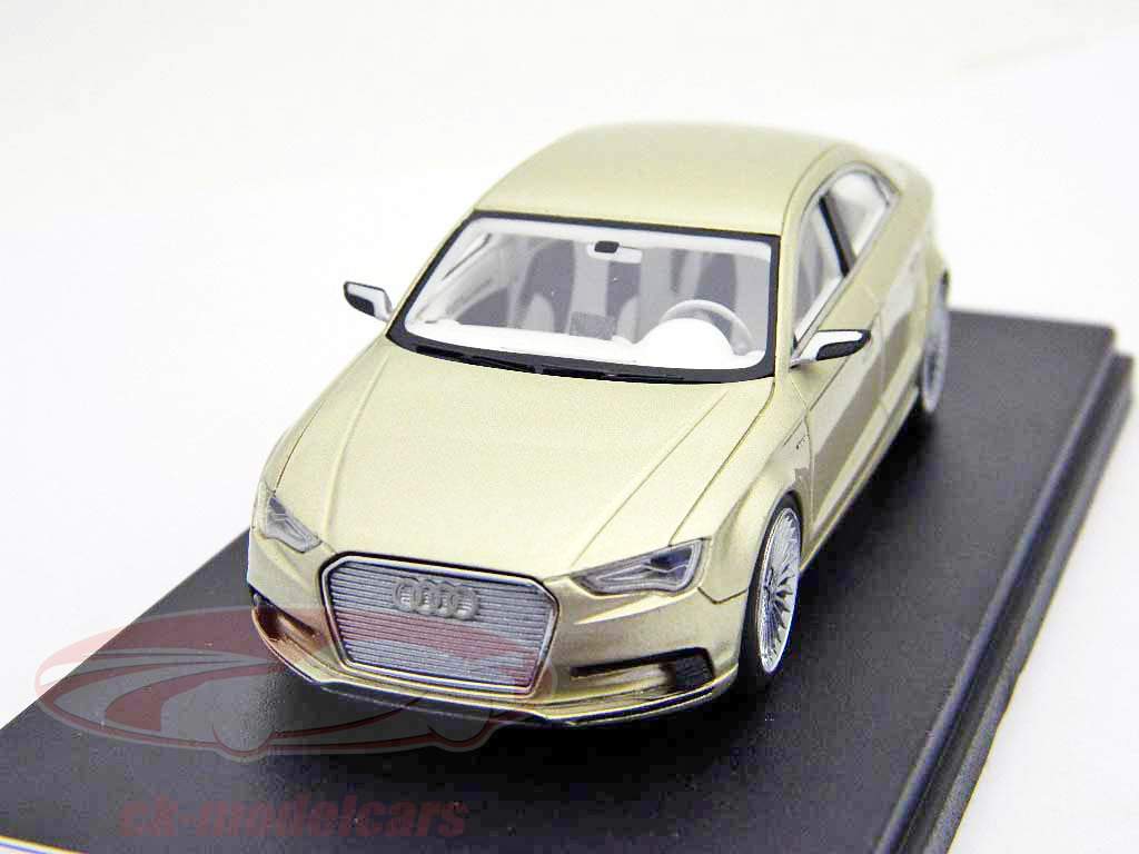 アウディA3コンセプトカーの上海モーターショー2011ゴールドメタリック1時43 LookSmart社