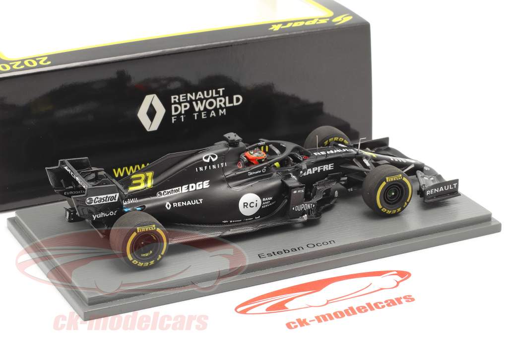 Esteban Ocon Renault R.S.20 #31 Barcelona teste Fórmula 1 2020 1:43 Spark