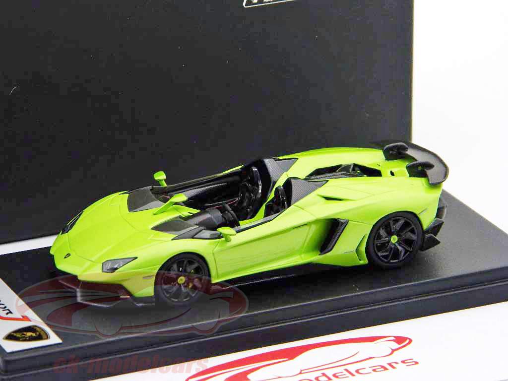 Lamborghini Aventador J Autosalon van Genève 2012 groen metallic 1:43 LookSmart