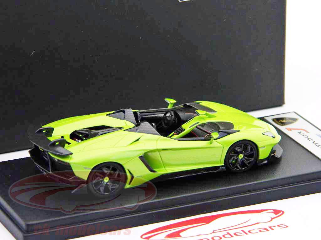 Lamborghini Aventador J Autosalon van Genève 2012 groen metallic 1:43 LookSmart