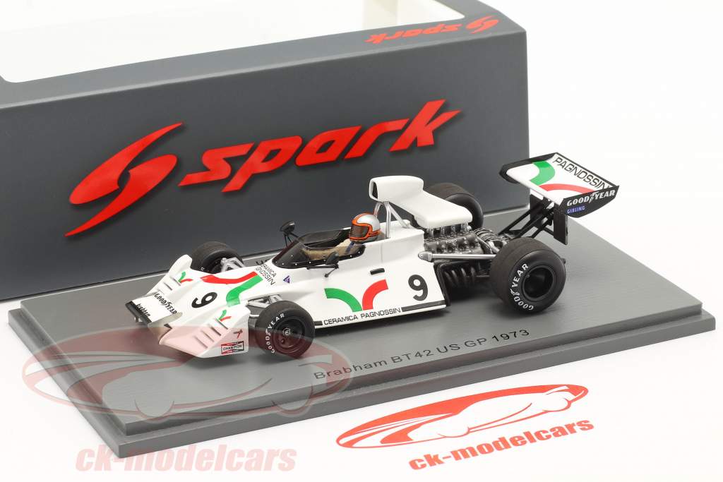 John Watson Brabham BT42 #9 Forenede Stater GP formel 1 1973 1:43 Spark