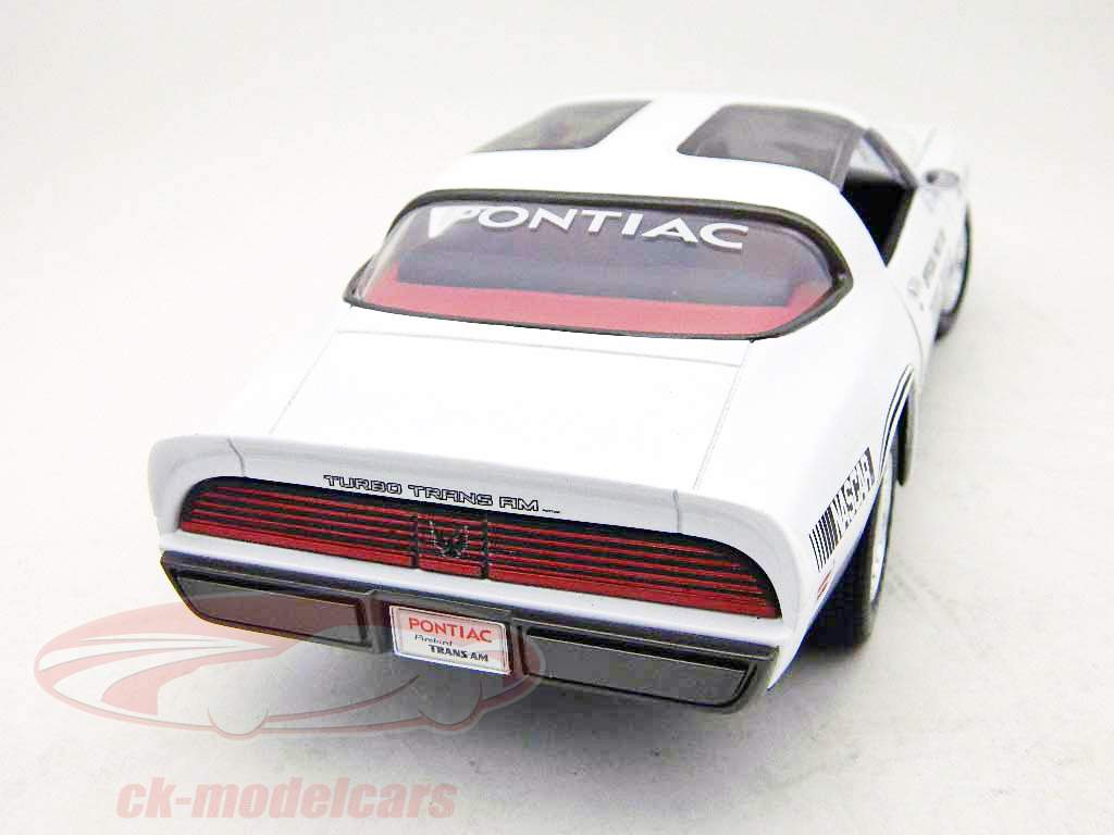 Pontiac Firebird TransAm Daytona 500 Pace Car 1981 white 1:18 Greenlight