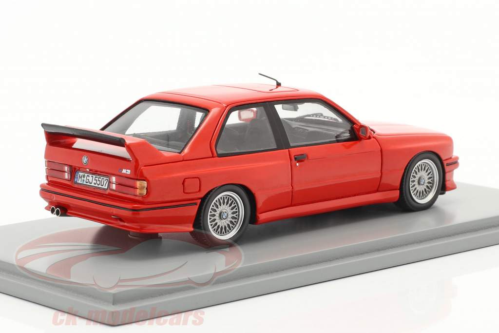 BMW M3 Sport Evolution Baujahr 1990 rot 1:43 Spark