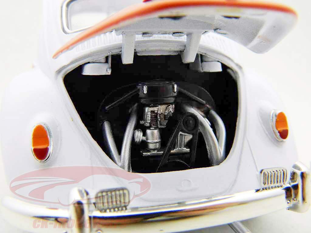 Volkswagen Beetle année 1967 Incendie Suisse Greenlight 1:18